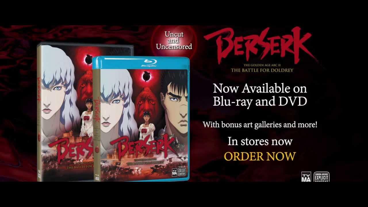 Berserk: The Golden Age Arc II - The Battle for Doldrey Trailer