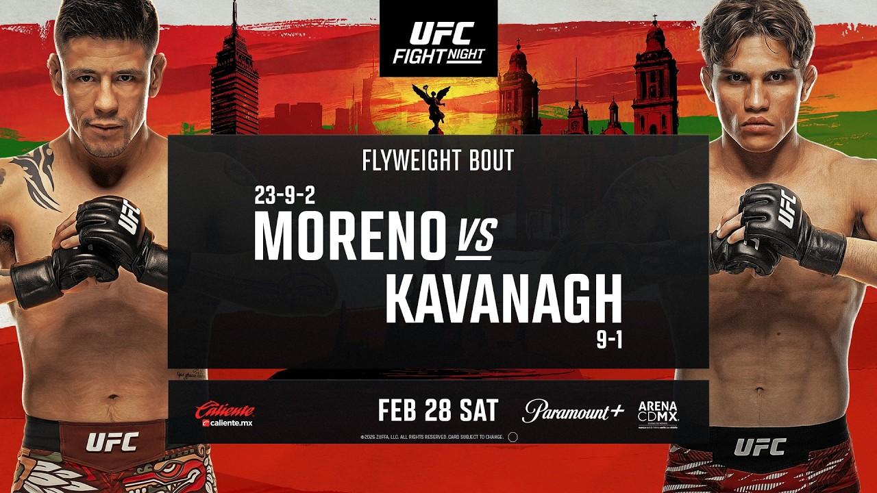 UFC Fight Night 268: Moreno vs. Kavanagh Trailer
