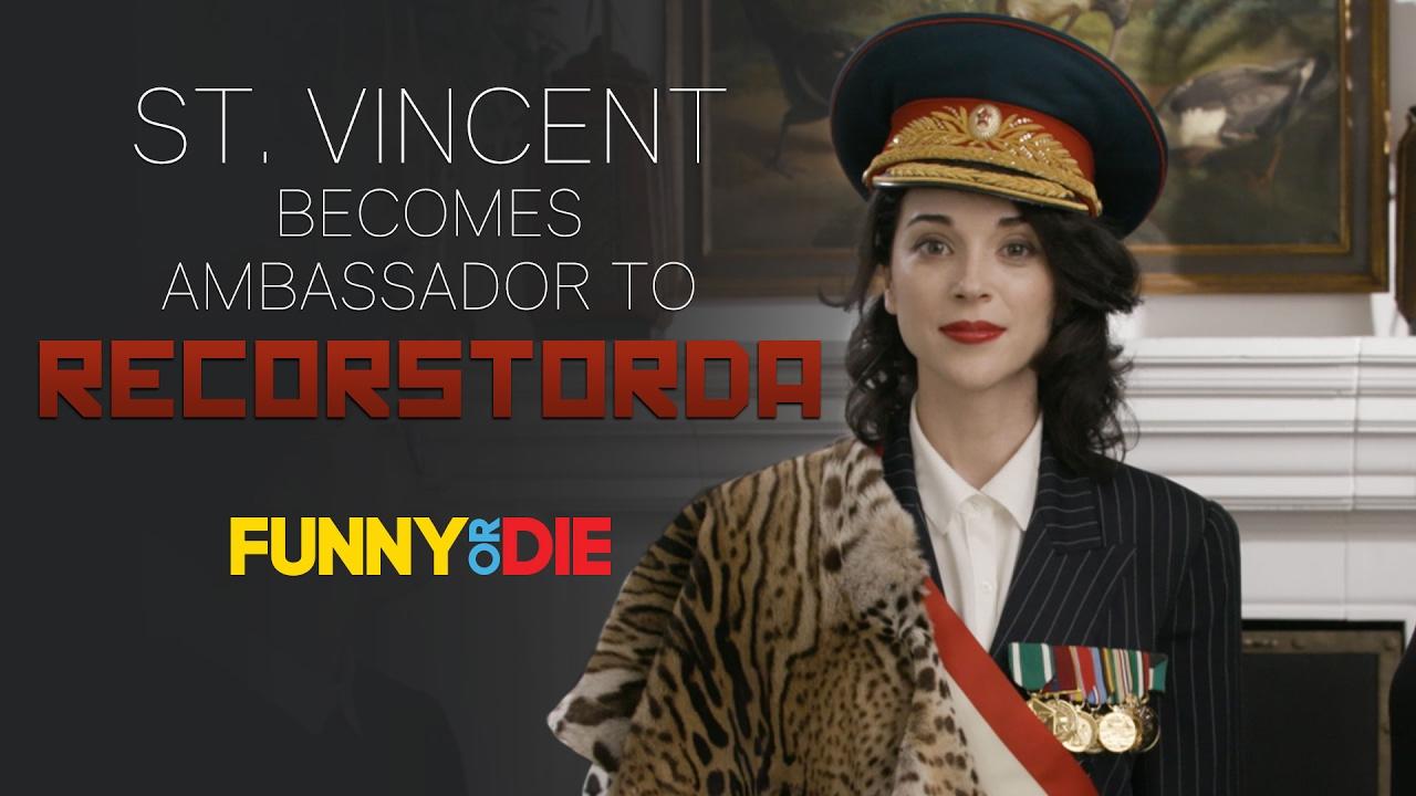 St. Vincent Becomes Ambassador to Recorstorda Trailer