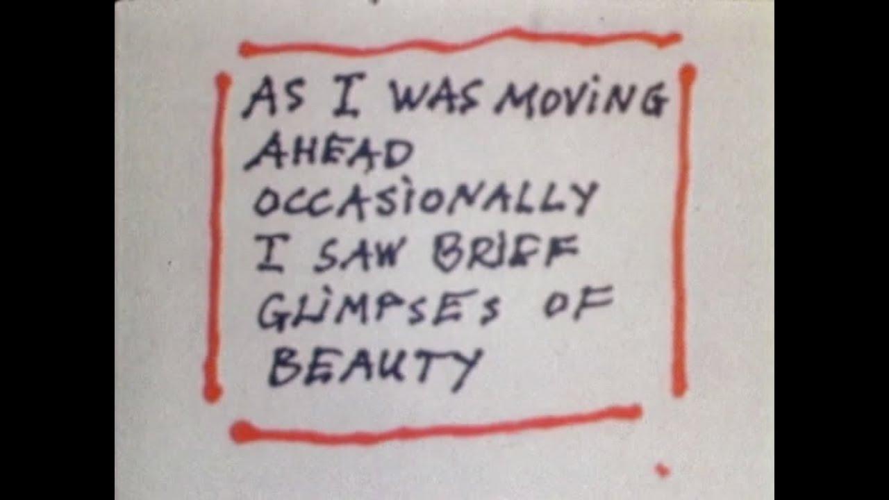 As I Was Moving Ahead, Occasionally I Saw Brief Glimpses of Beauty Trailer