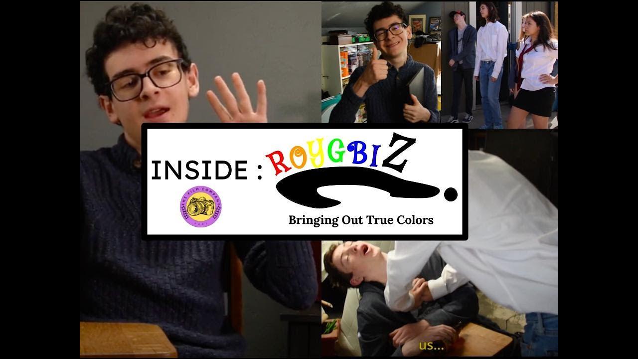 Inside ROYGBIZ Trailer