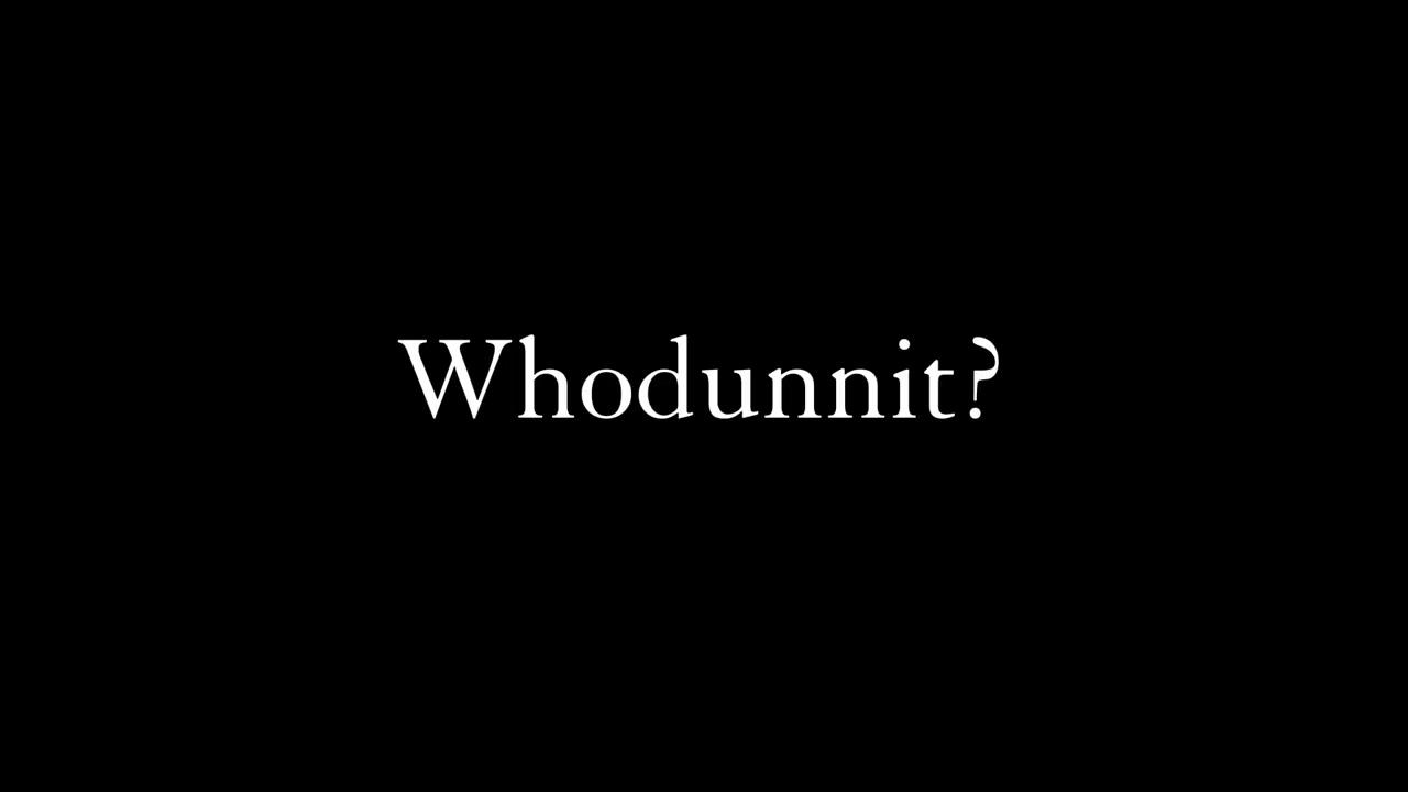 WHODUNNIT Trailer