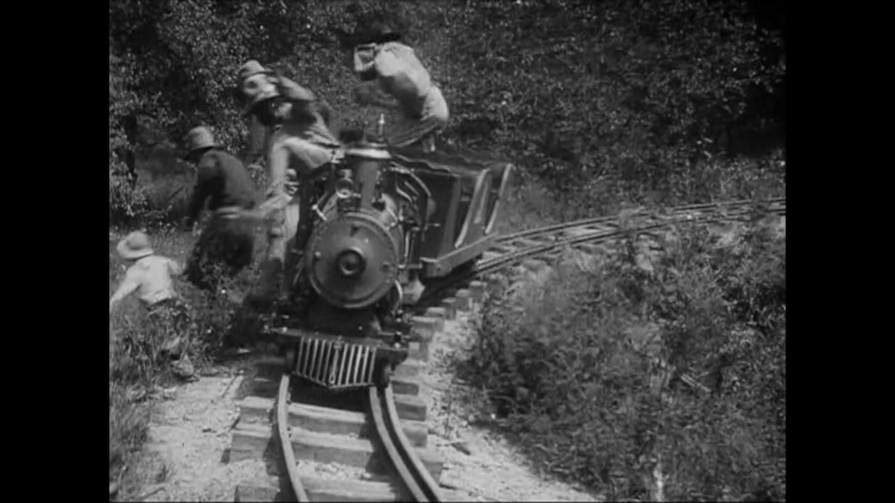 The Little Train Robbery Trailer