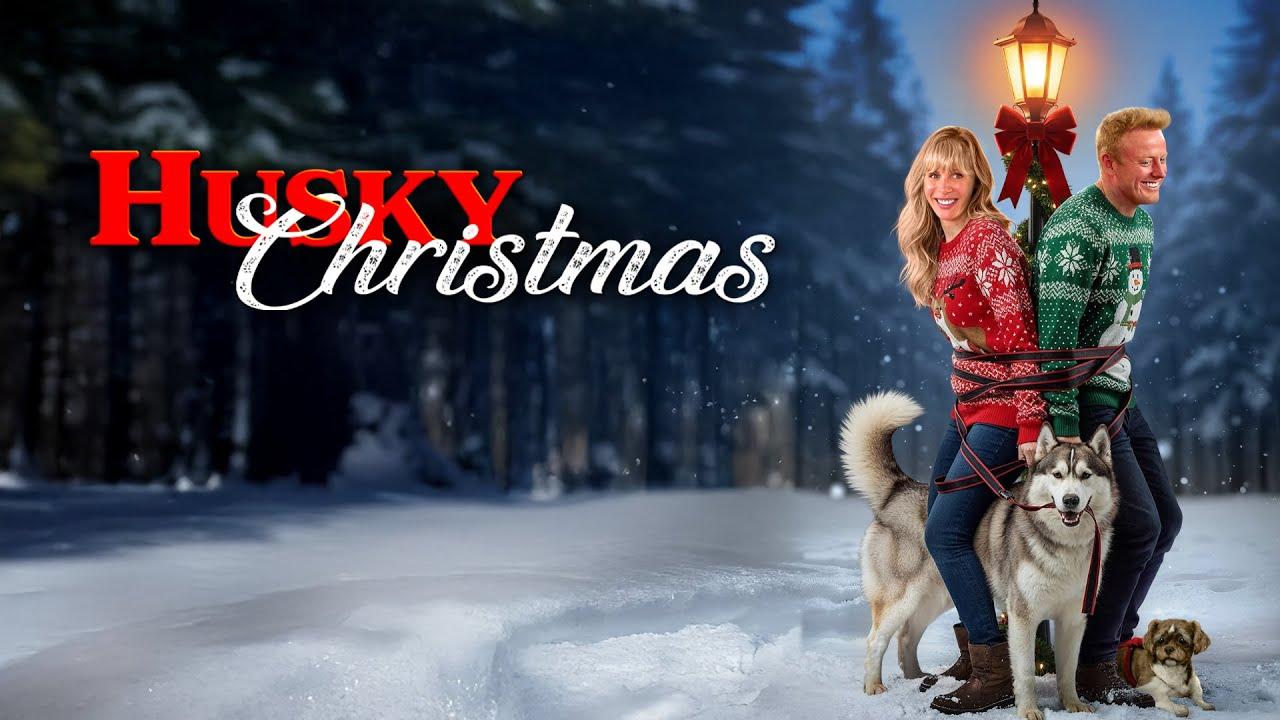 Husky Christmas Trailer