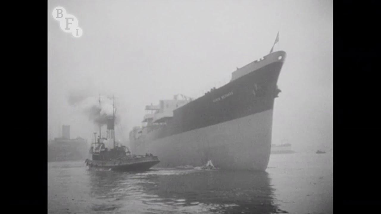 The Launch of the Punta Medanos at Wallsend Trailer