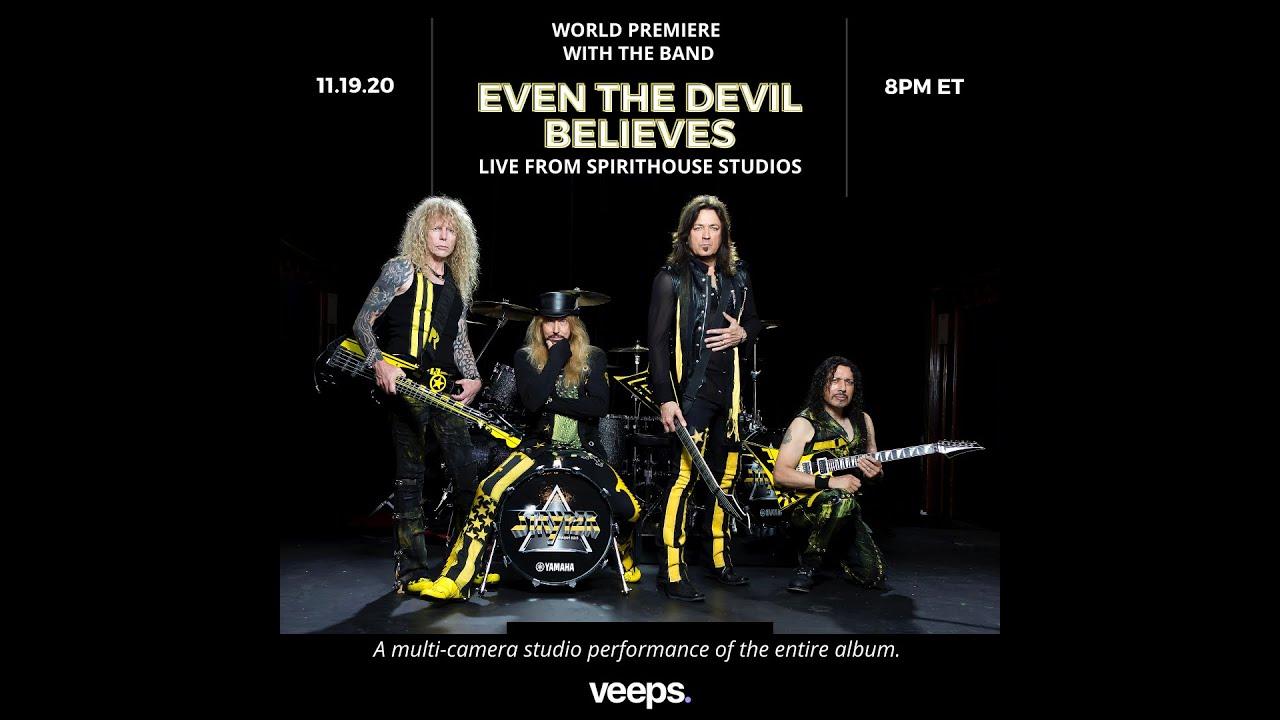 Stryper - Even the Devil Believes Live Stream Trailer