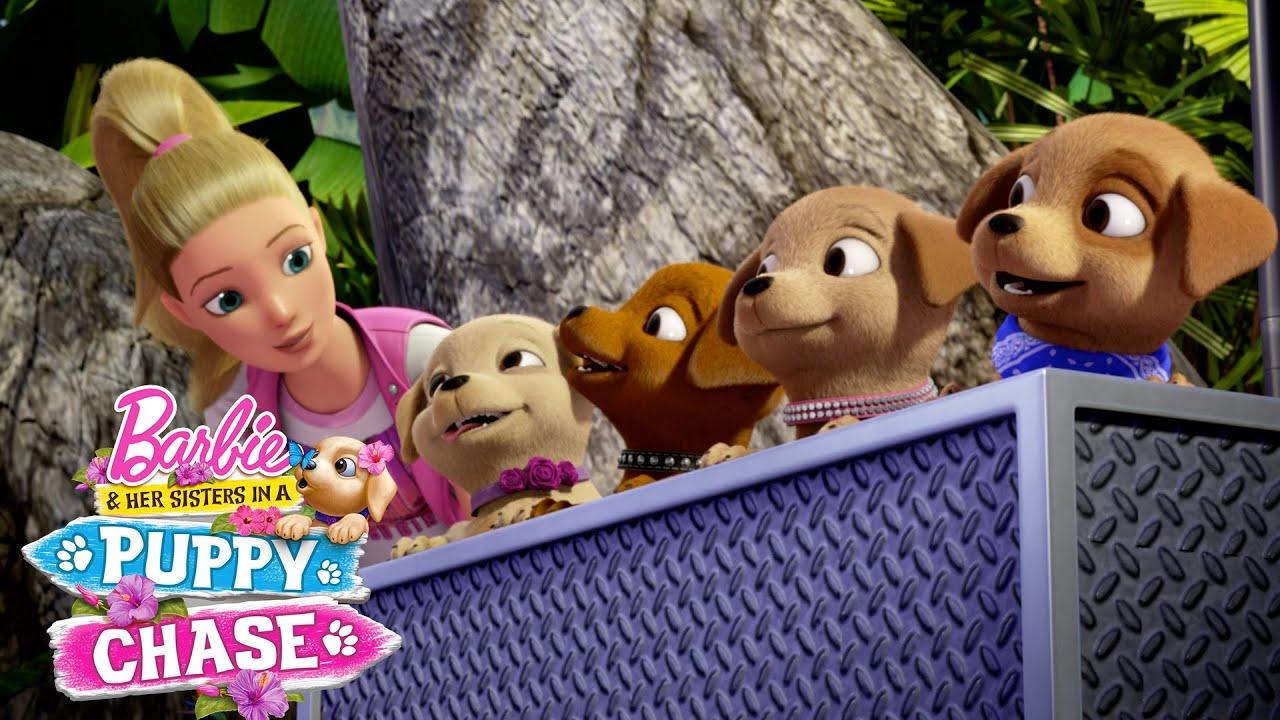 Barbie & Her Sisters in a Puppy Chase Trailer