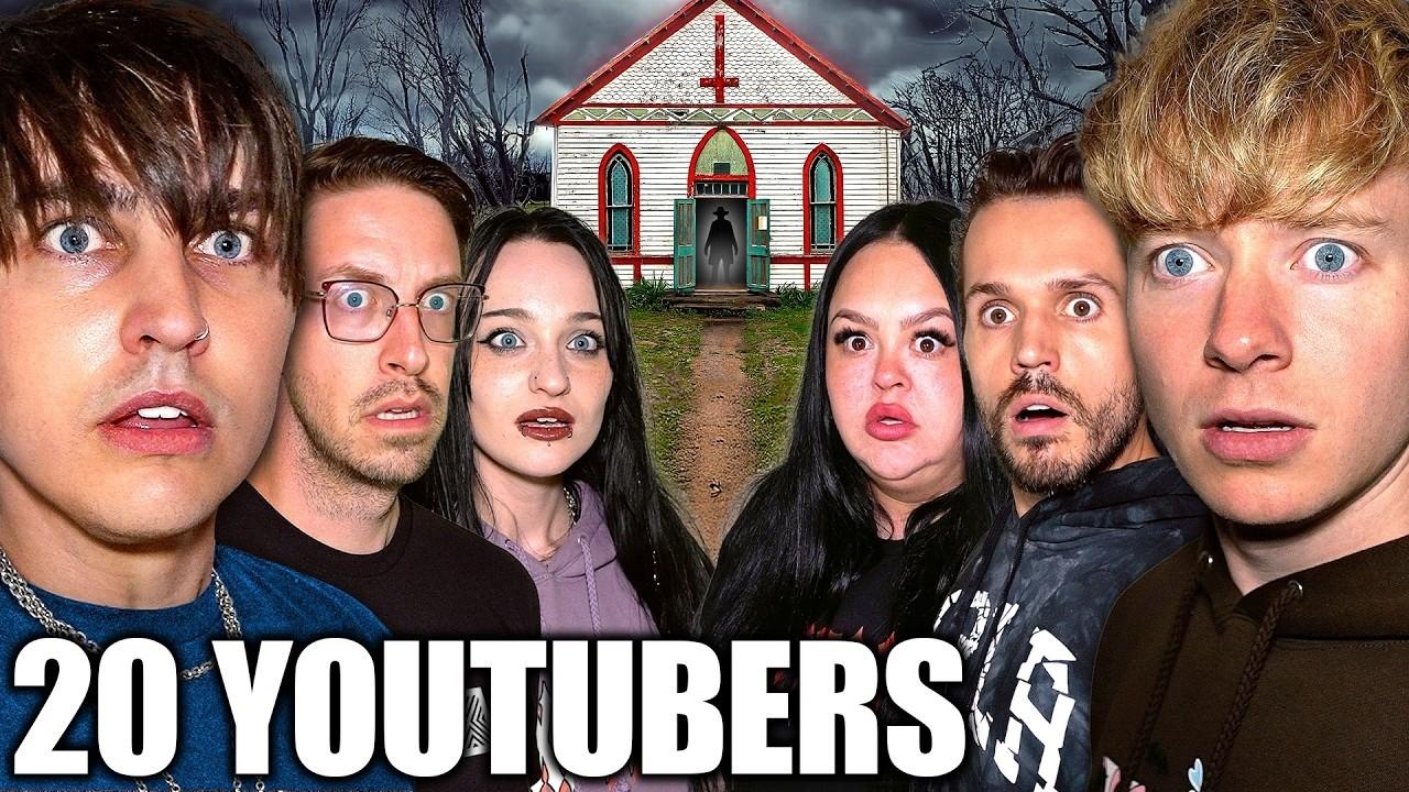 We Trapped 20 YouTubers in a Haunted City Trailer