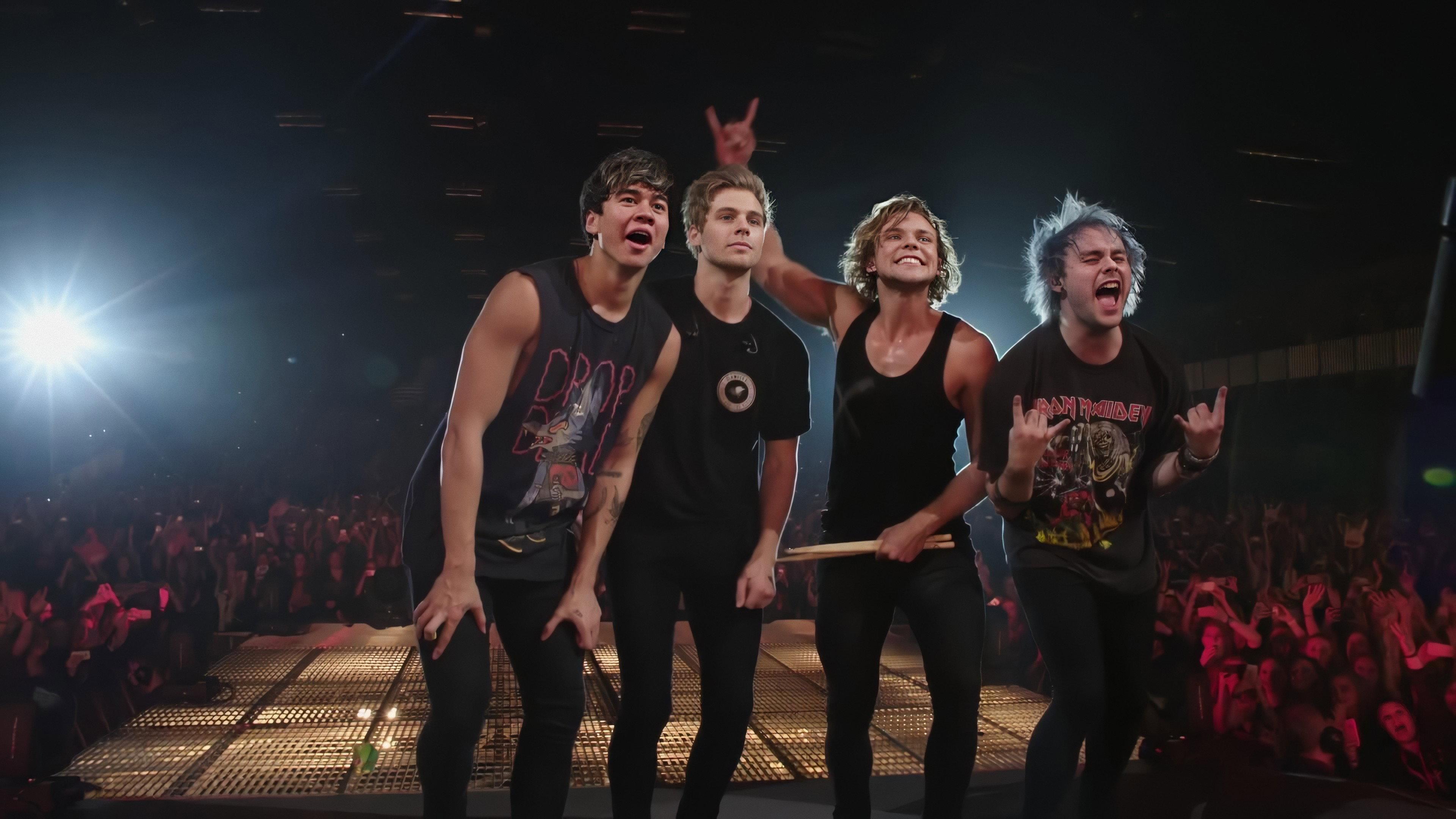 5 Seconds of Summer: How Did We End Up Here? 2015 movie scene
