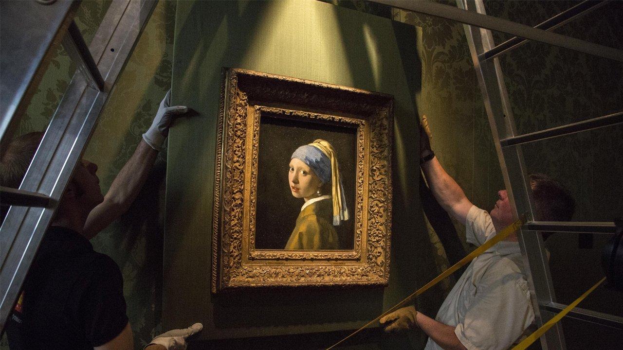 Vermeer: The Greatest Exhibition 2023 movie scene