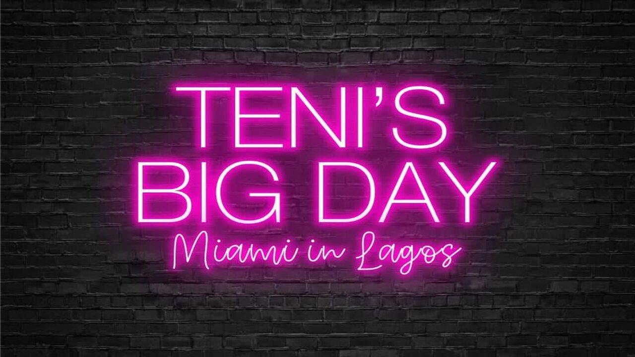 Teni's Big Day 2023 movie scene