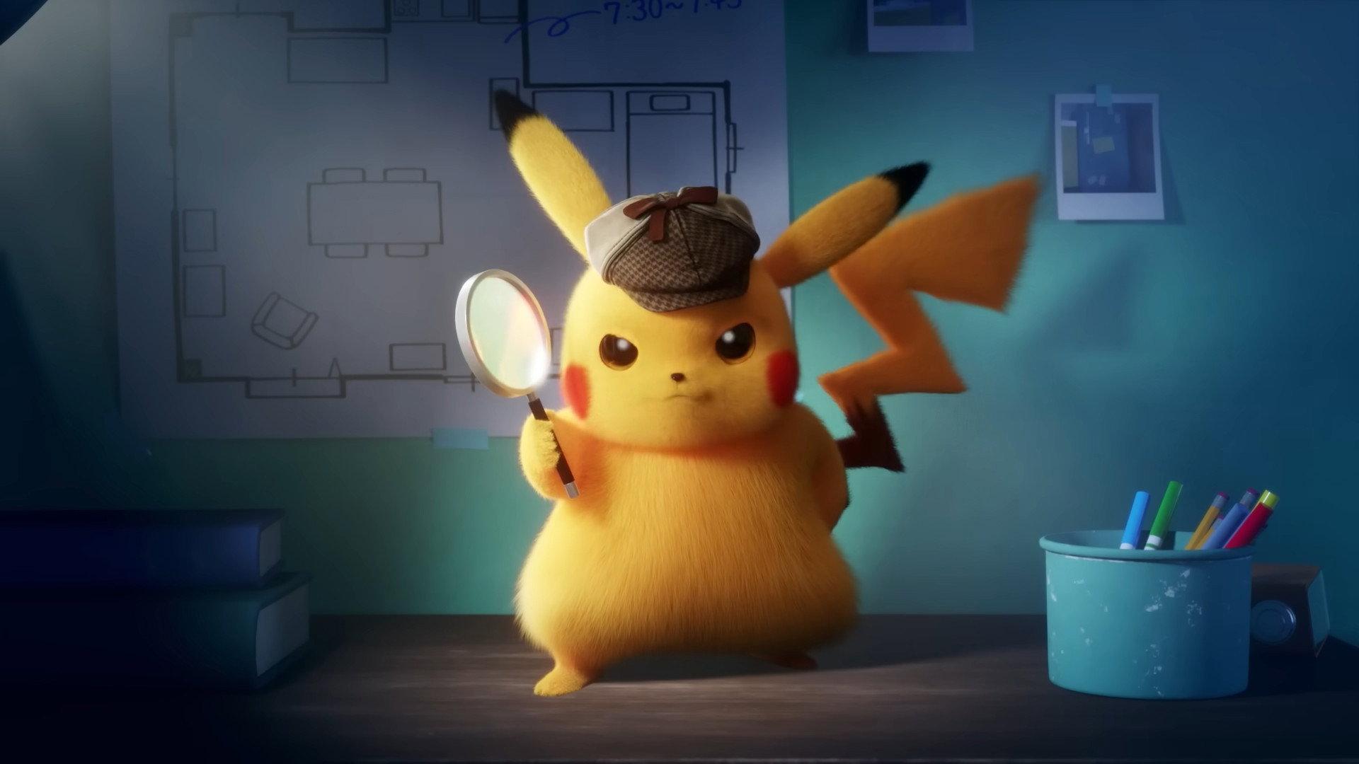 Detective Pikachu & the Mystery of the Missing Flan 2023 movie scene