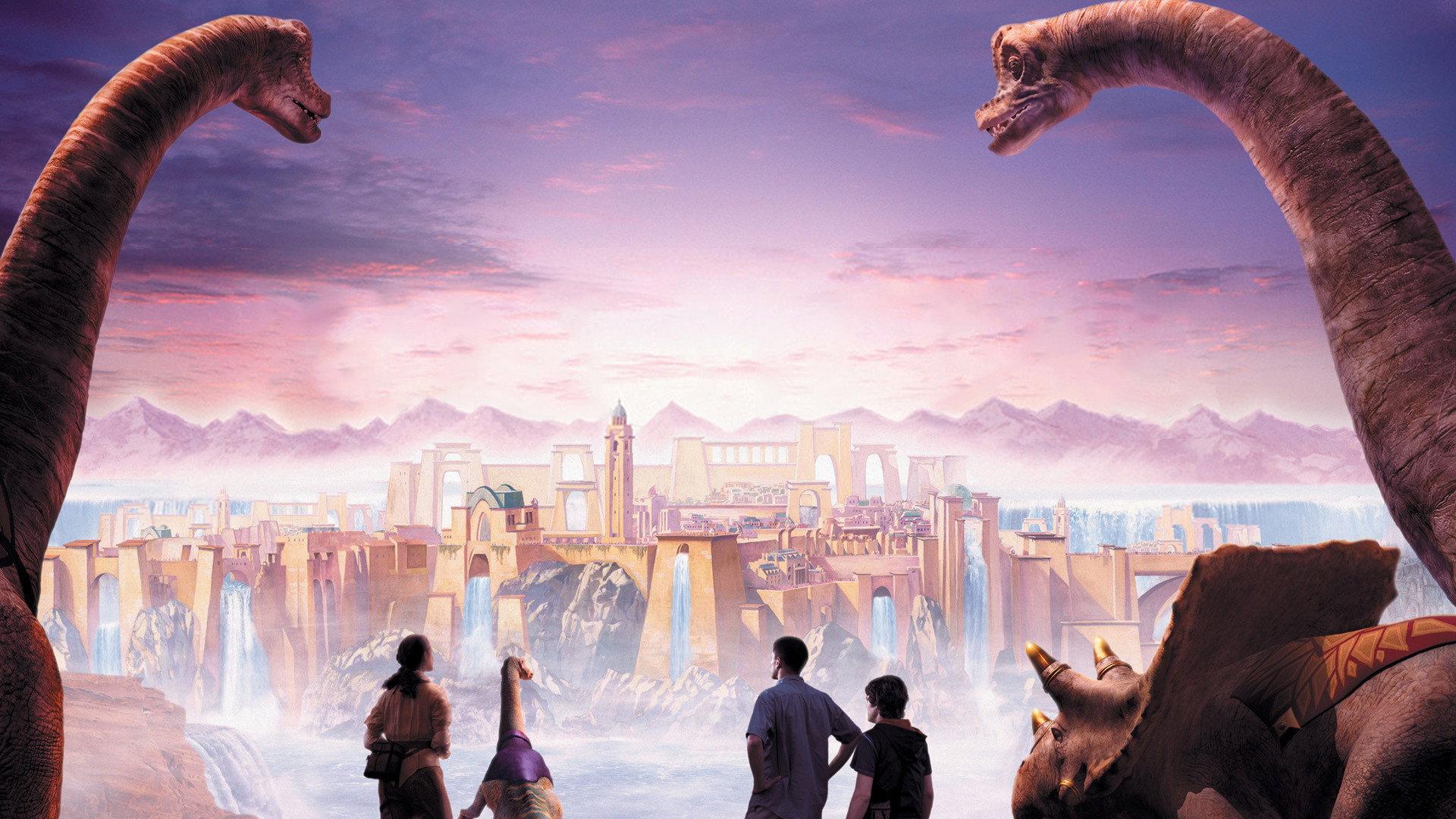 Witness from Dinotopia 2002 movie scene