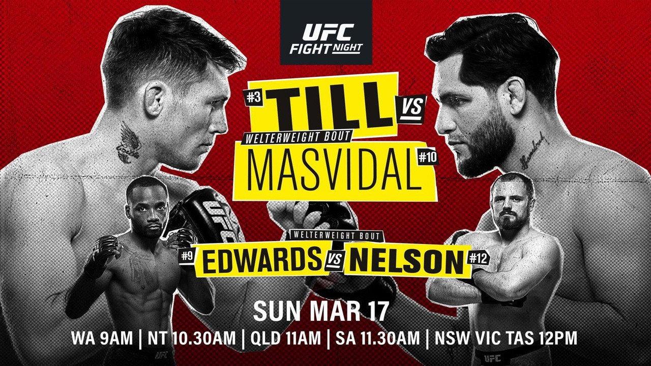 UFC Fight Night 147: Till vs. Masvidal 2019 movie scene