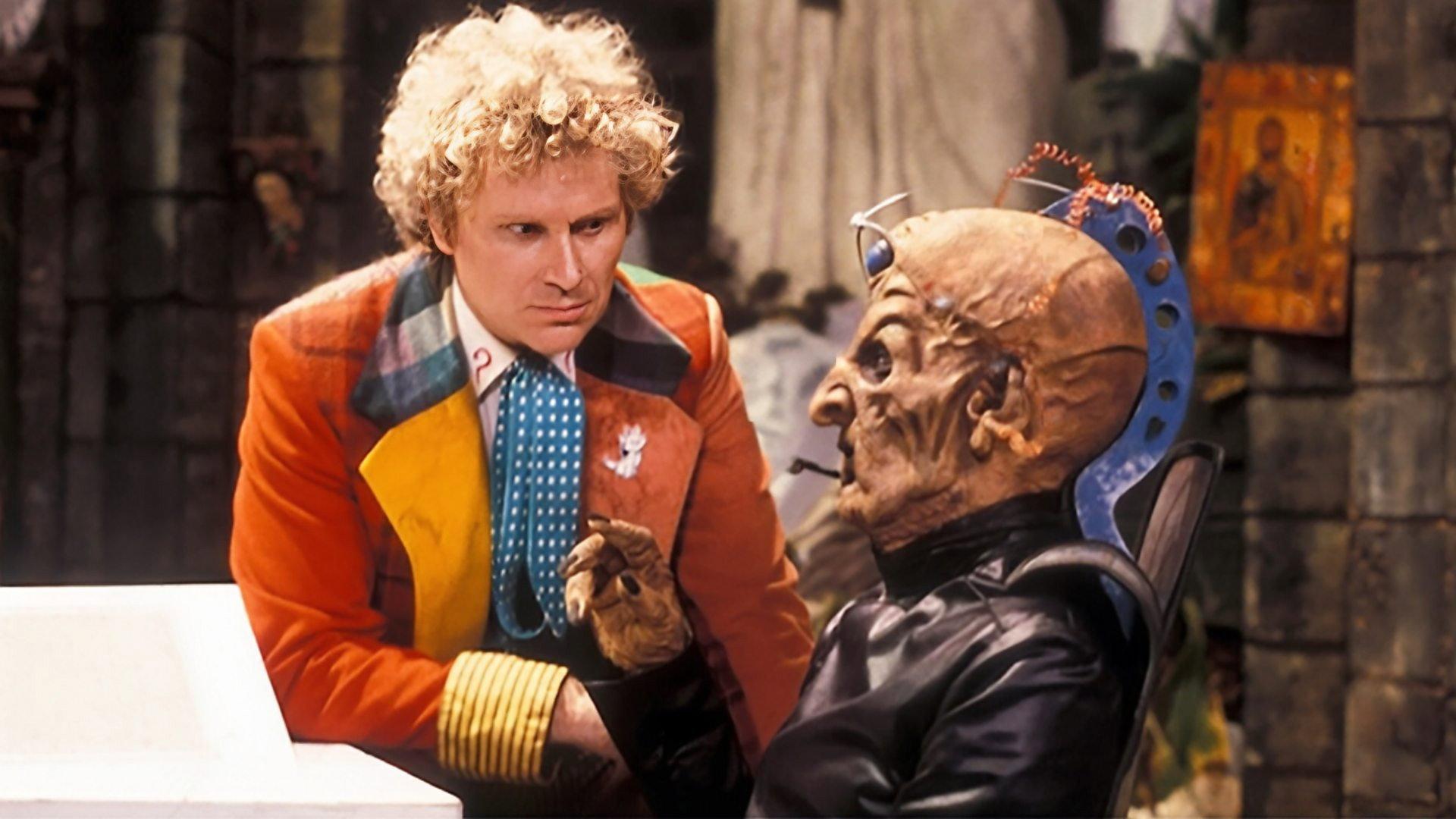 Doctor Who: Revelation of the Daleks 1985 movie scene