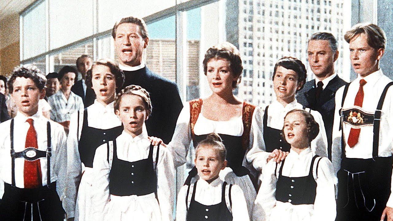 The Trapp Family in America 1958 movie scene