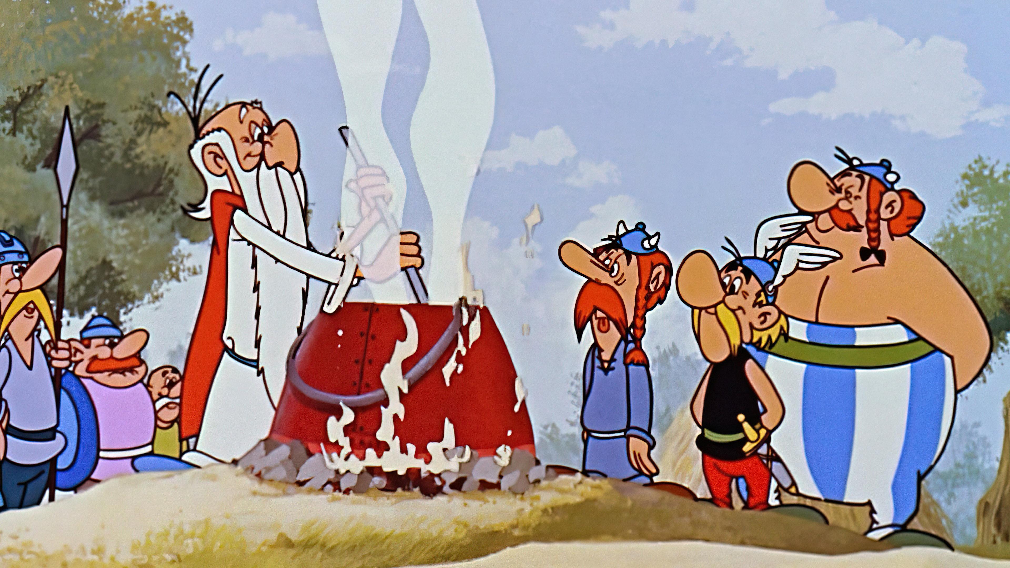 Asterix the Gaul 1967 movie scene