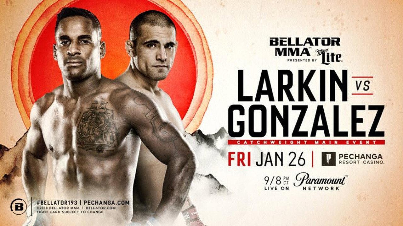Bellator 193: Larkin vs. Gonzalez 2018 movie scene