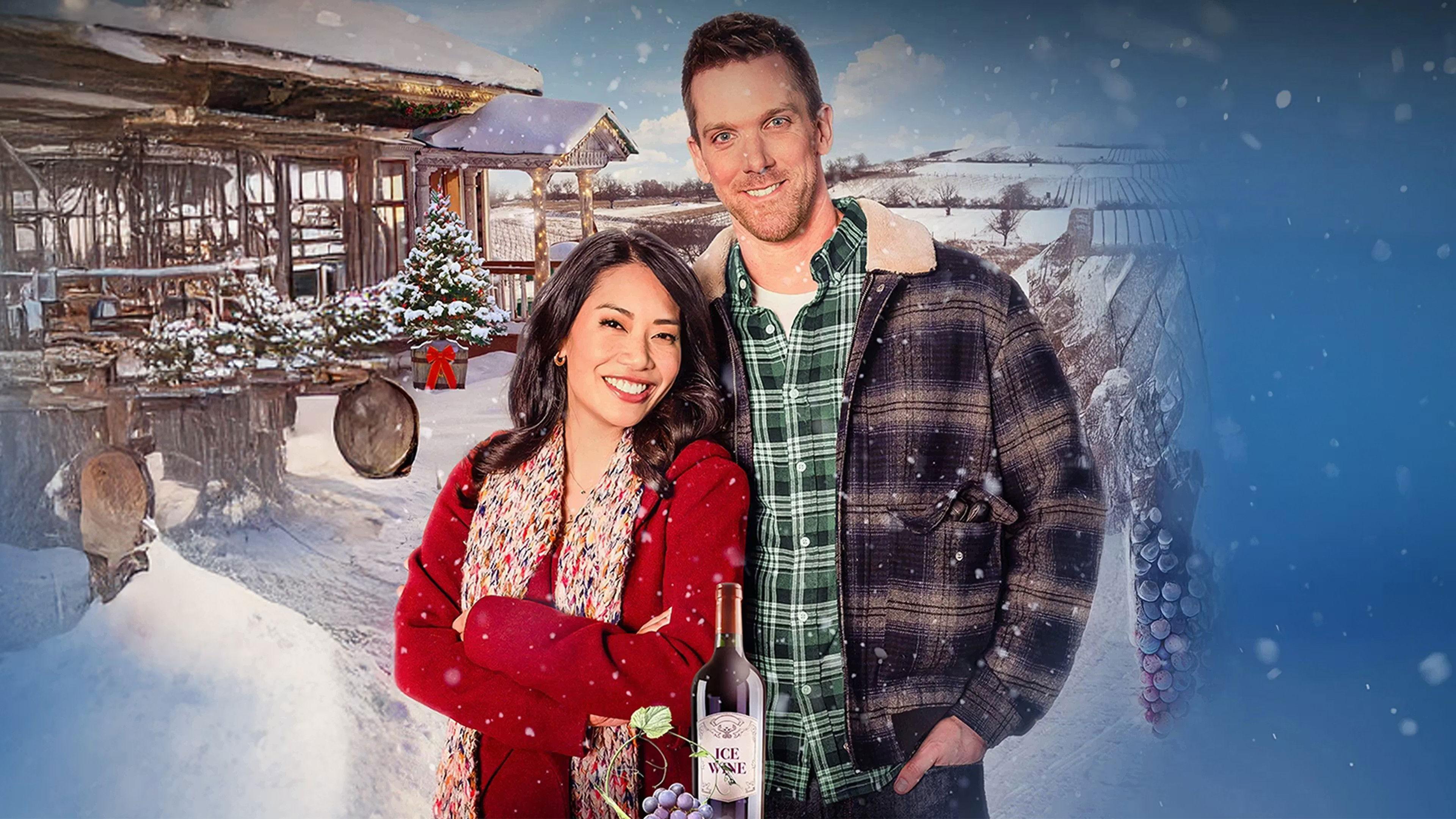 A Vineyard Christmas 2023 movie scene