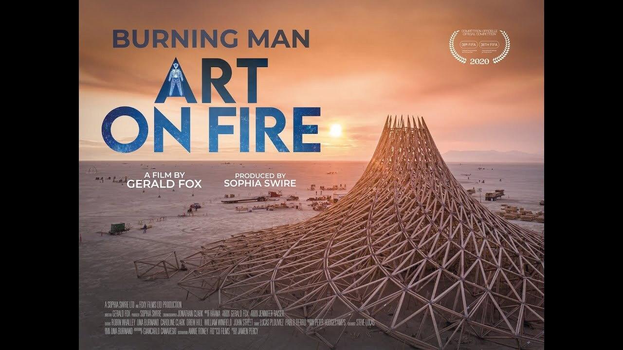 Burning Man: Art on Fire 2020 movie scene