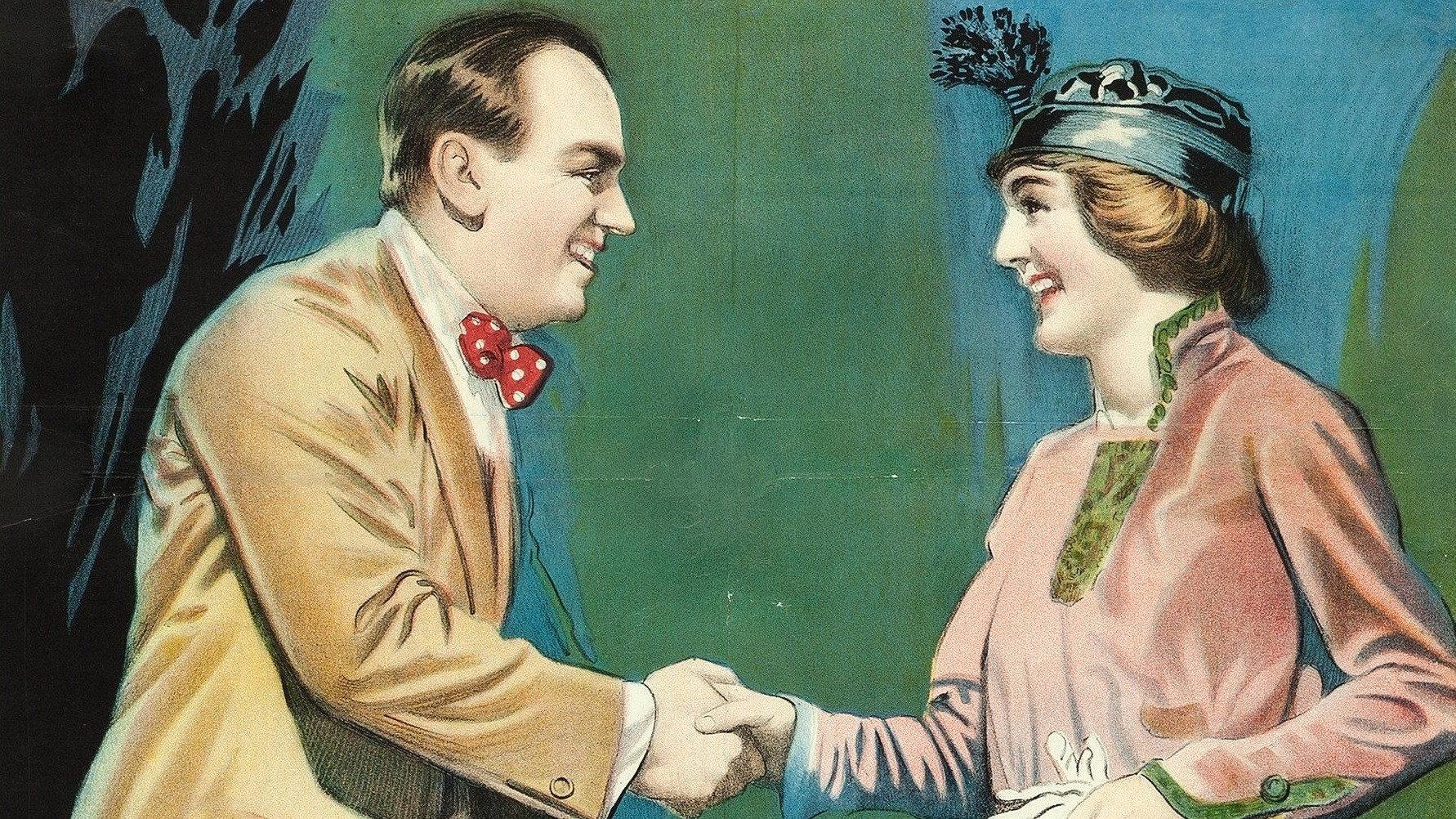 His Picture in the Papers 1916 movie scene