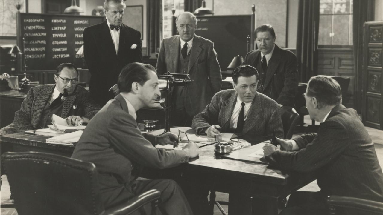 Secrets of Scotland Yard 1944 movie scene
