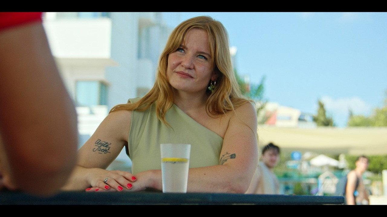 All inclusive love 2024 movie scene