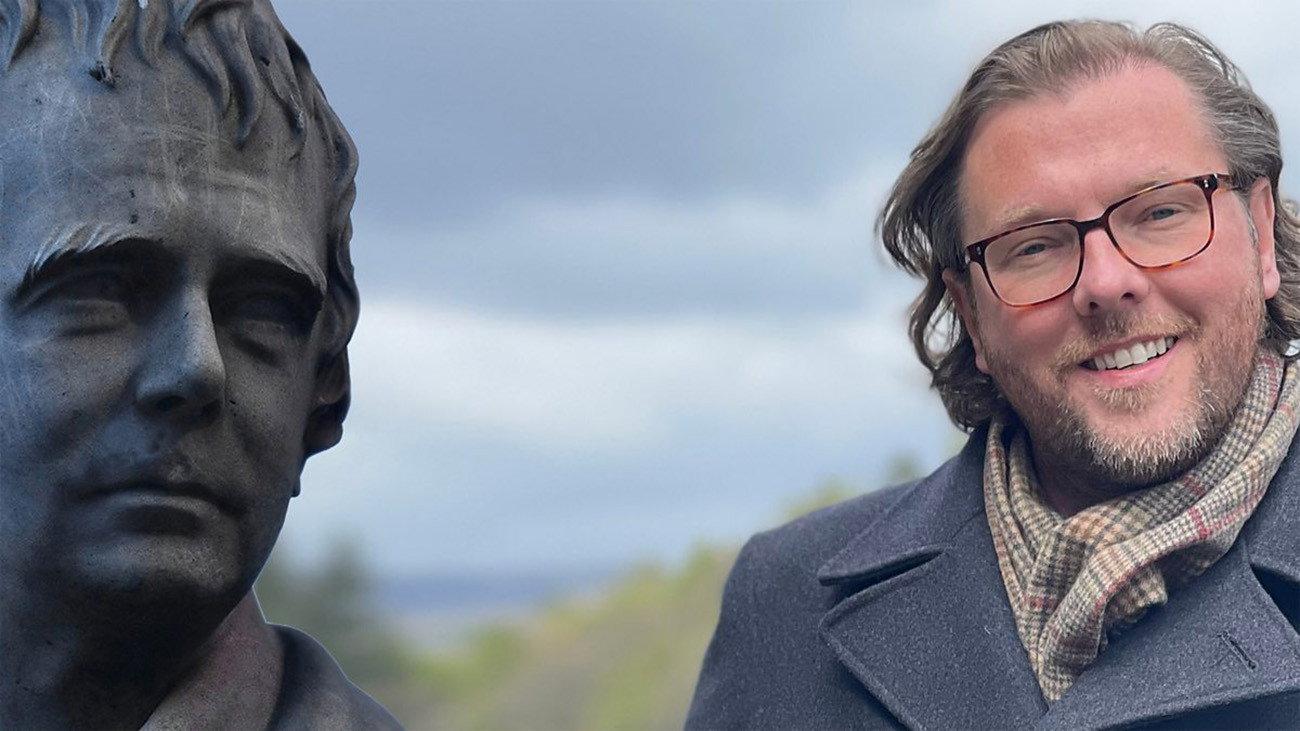 In Search of Sir Walter Scott 2021 movie scene