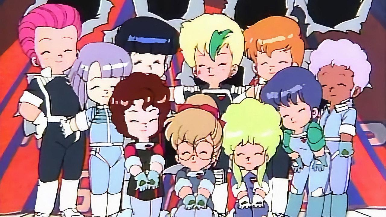 Ten Little Gall Force 1988 movie scene