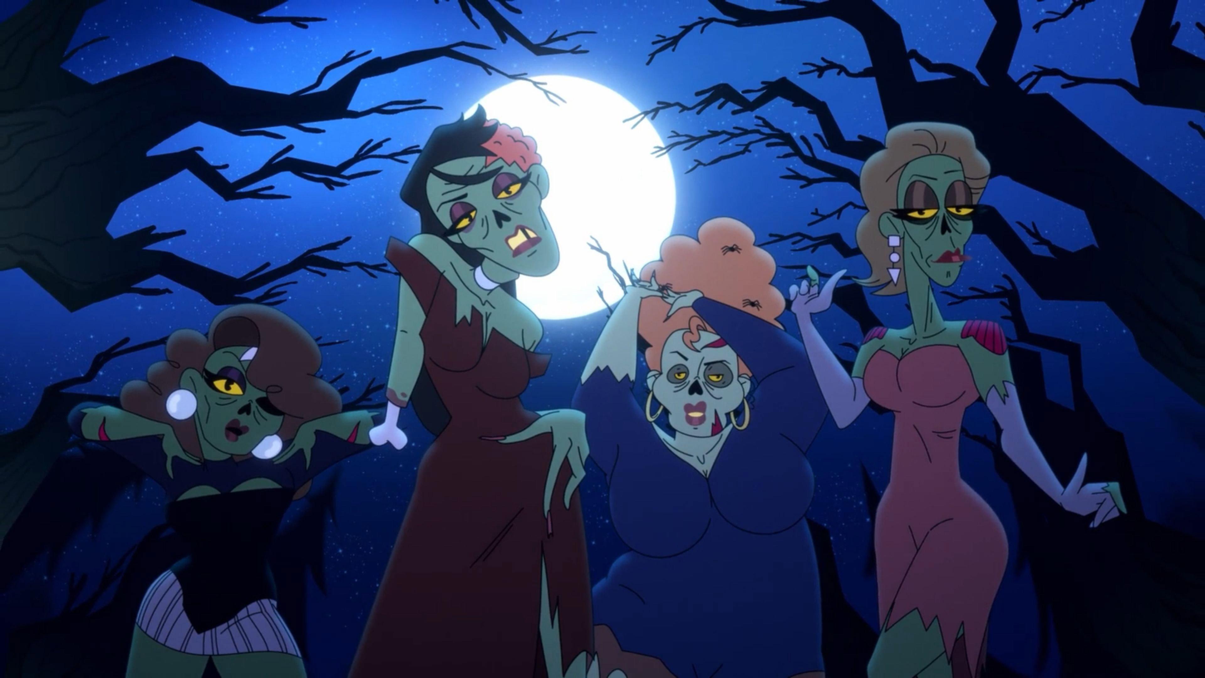 Michelle & The Draghouls 2024 movie scene