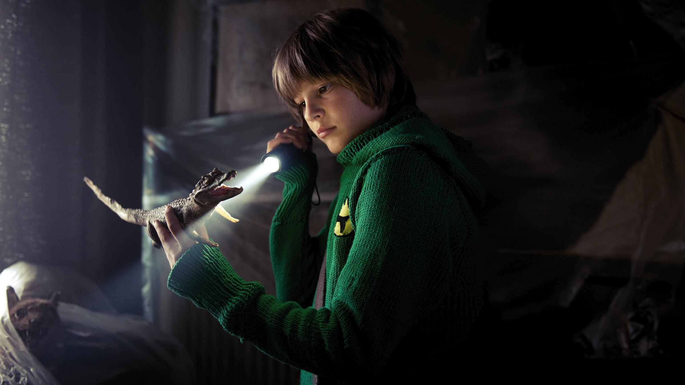 Victor and the Secret of Crocodile Mansion 2012 movie scene