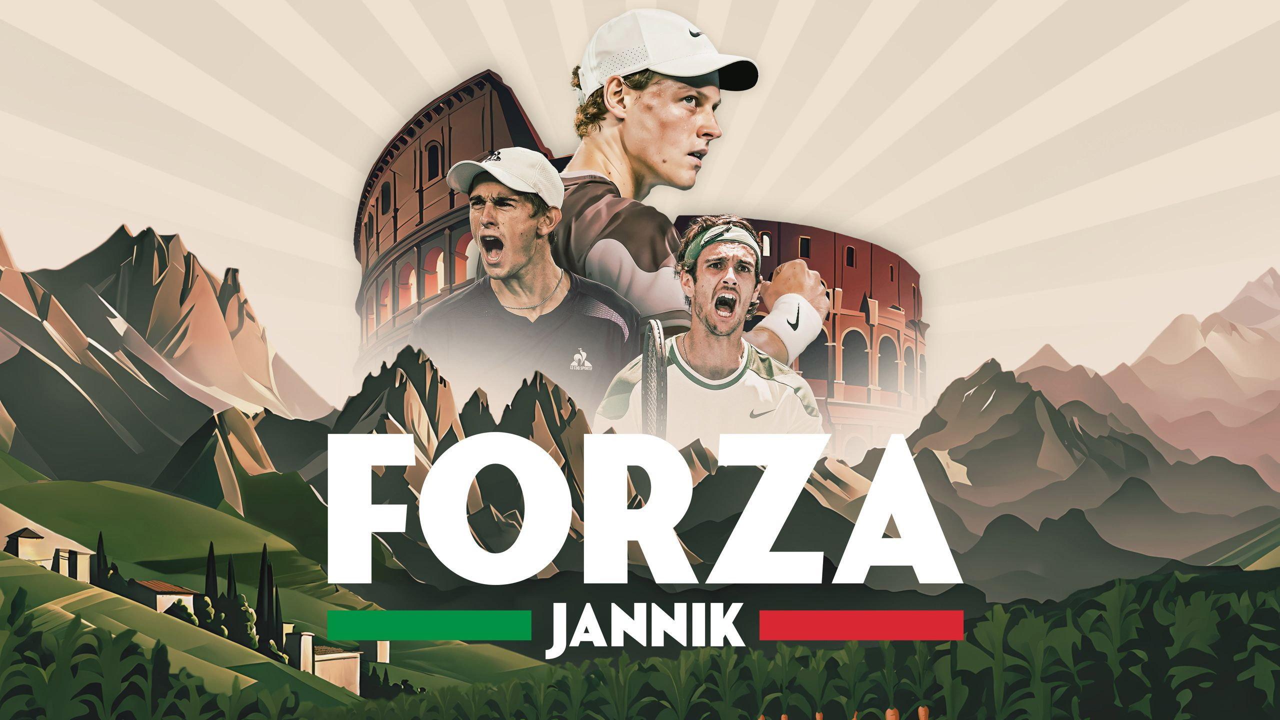 Forza Jannik: Sinner and the Rise of Italian Tennis 2024 movie scene