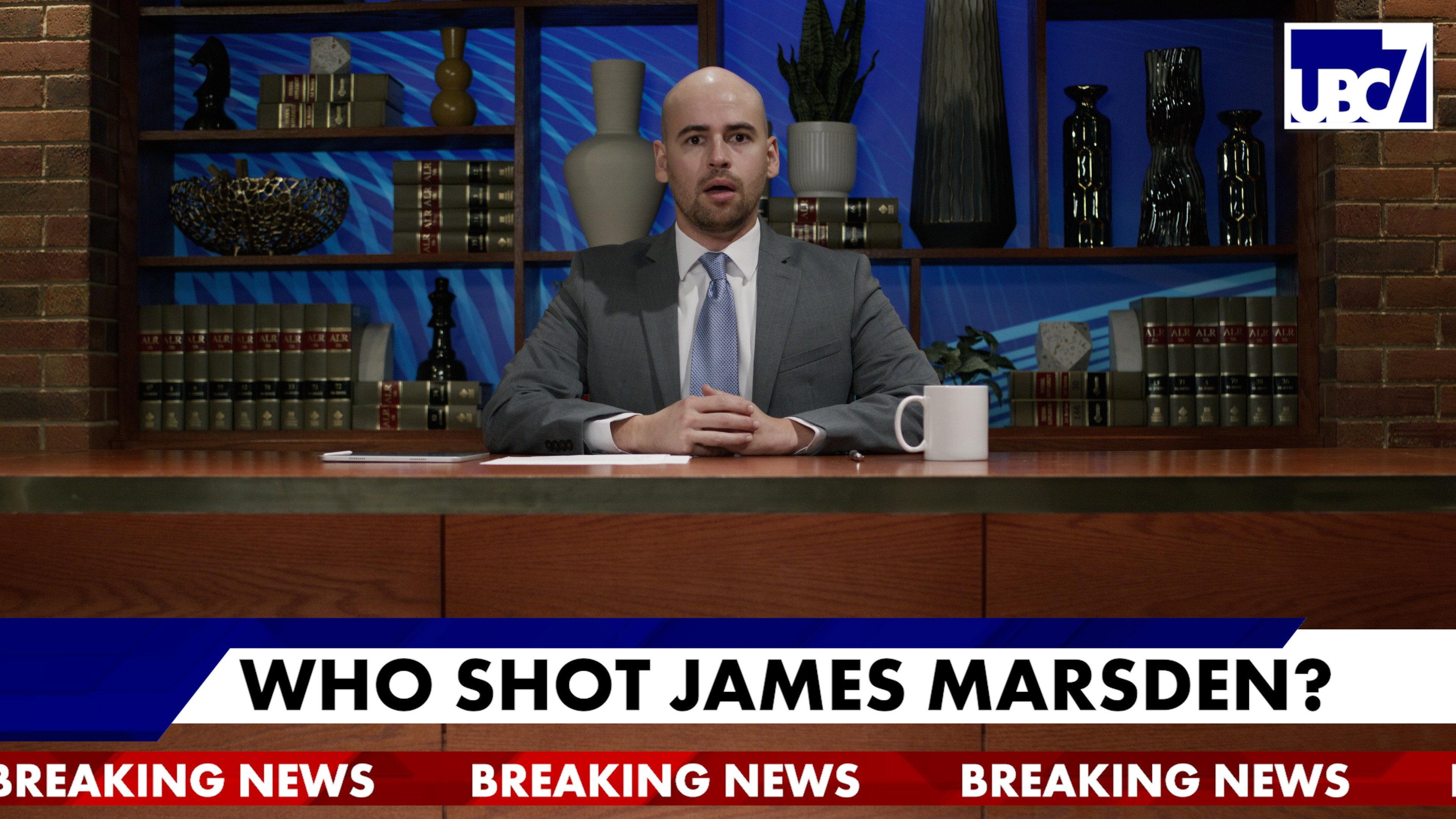 James Marsden Ruined My Life 2026 movie scene