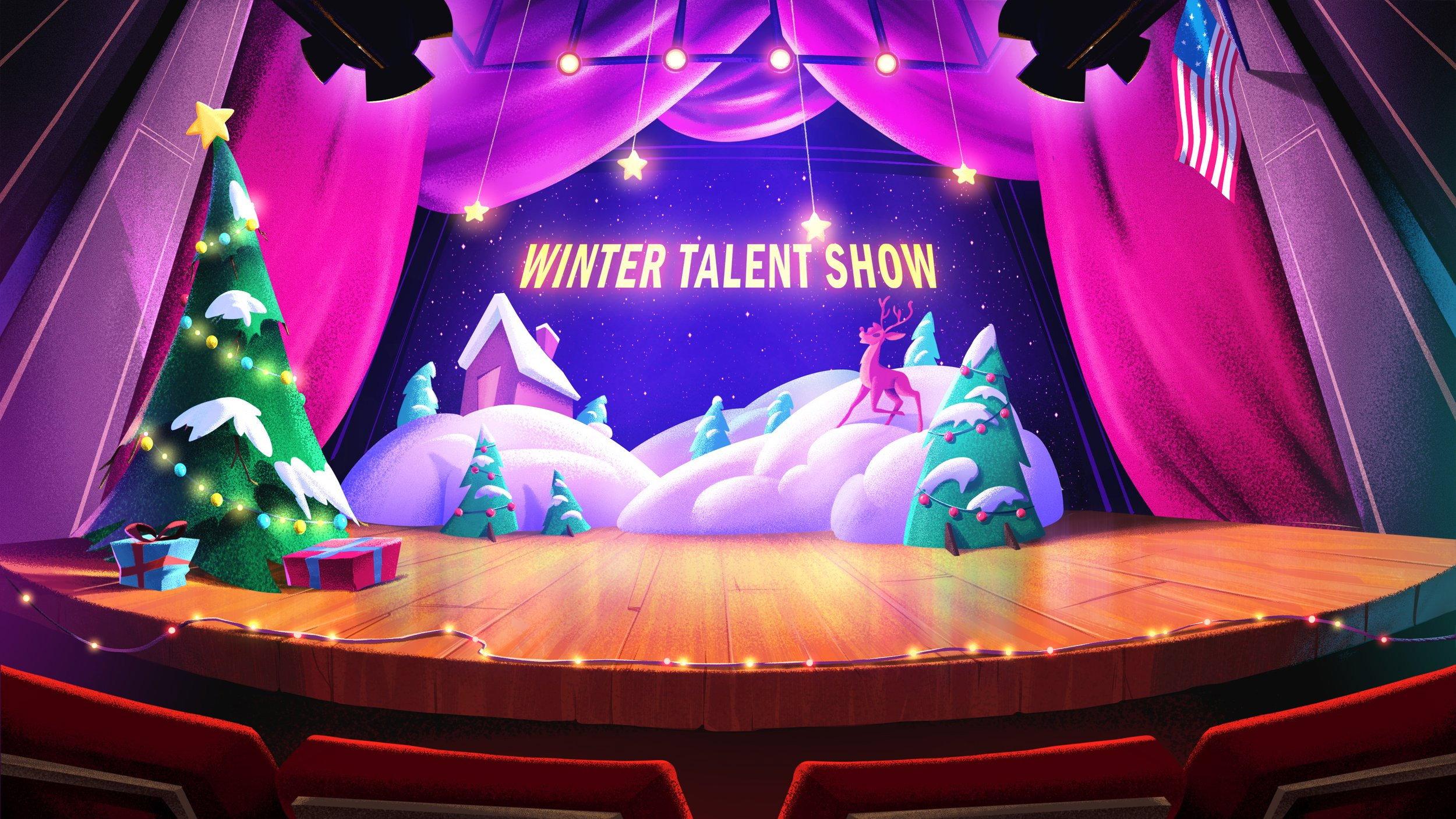 Jingle Bell Rock: Mean Girls Gets Animated 2022 movie scene