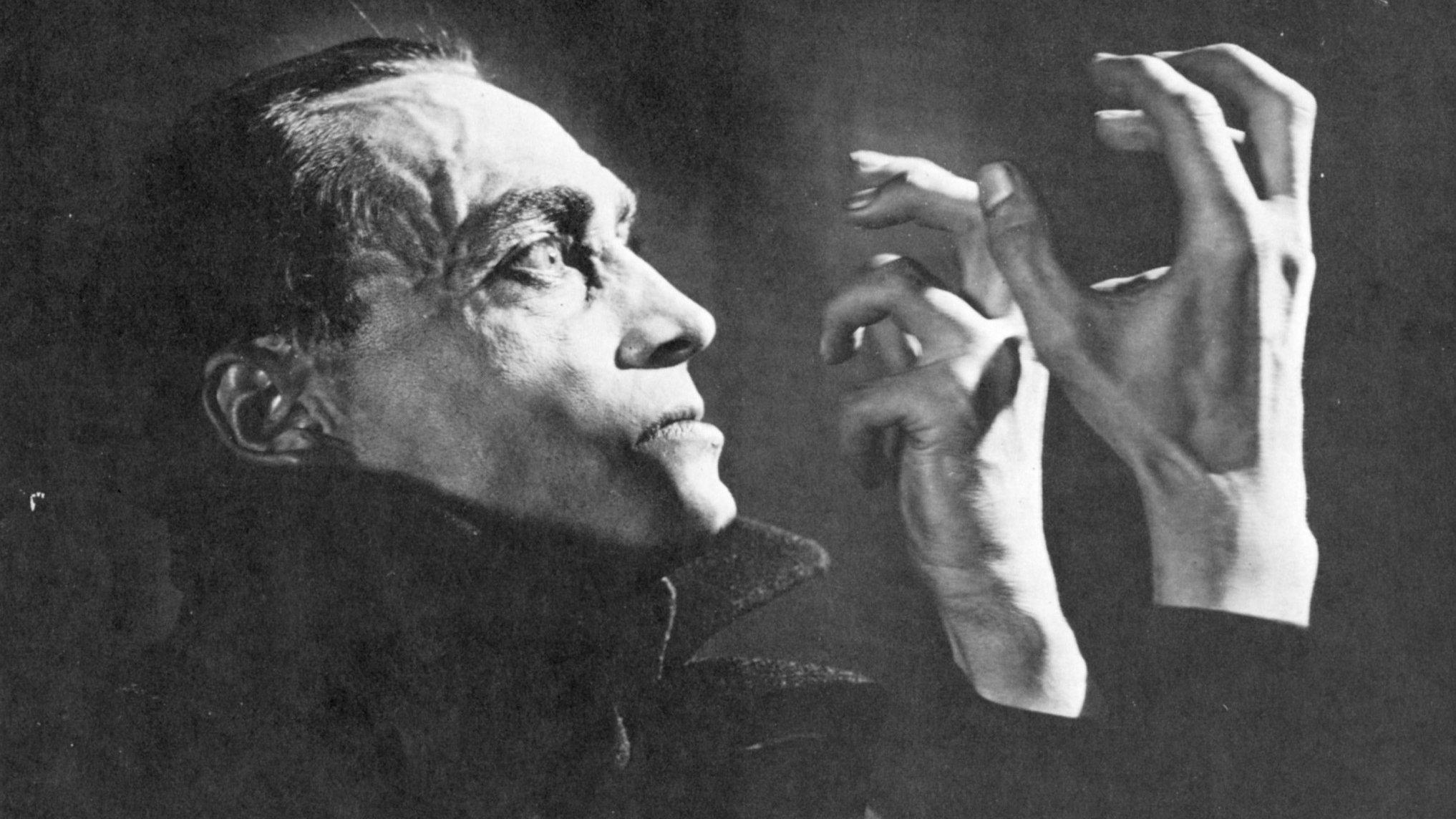 The Hands of Orlac 1924 movie scene
