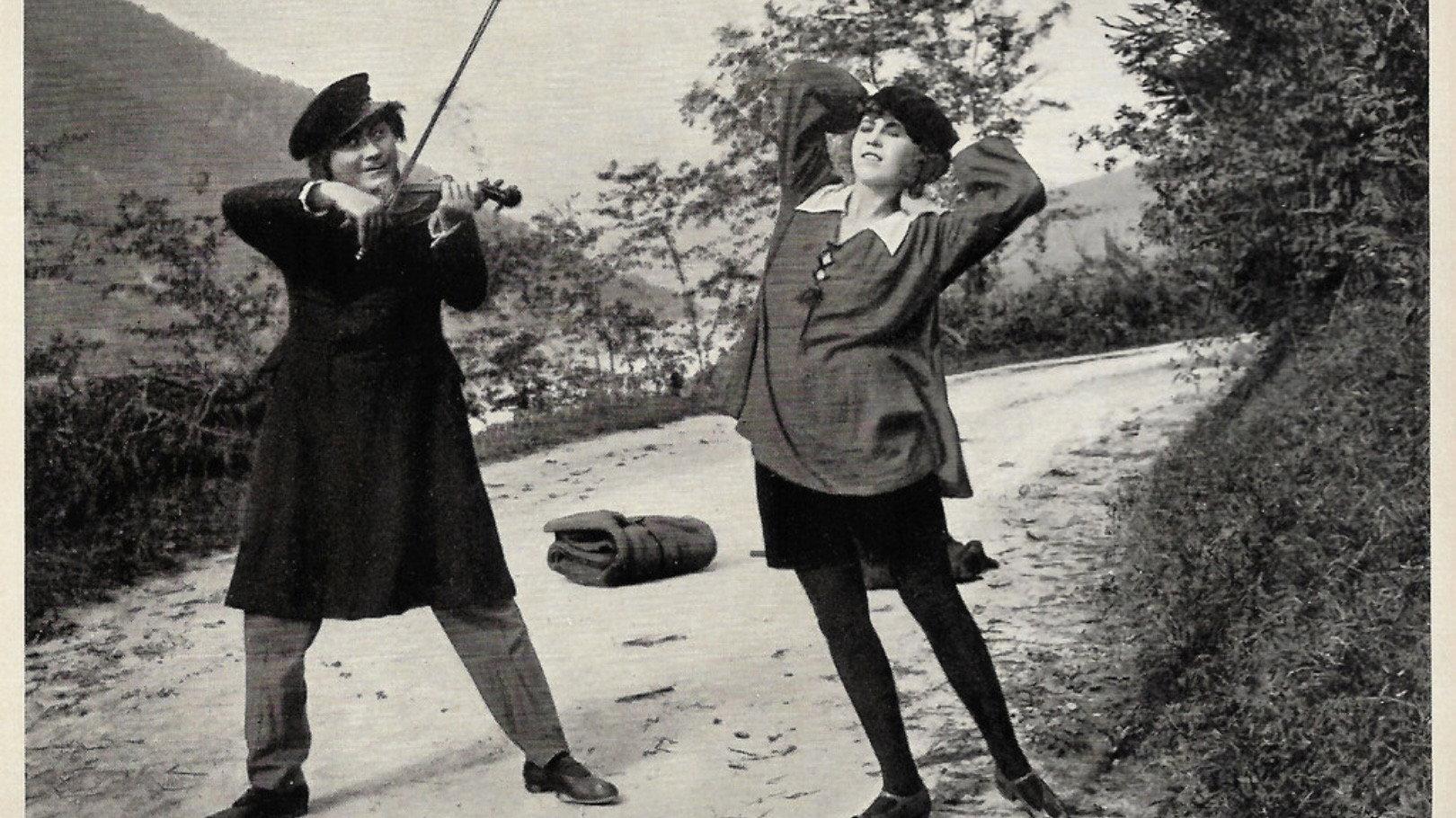 The Lost Shadow 1921 movie scene