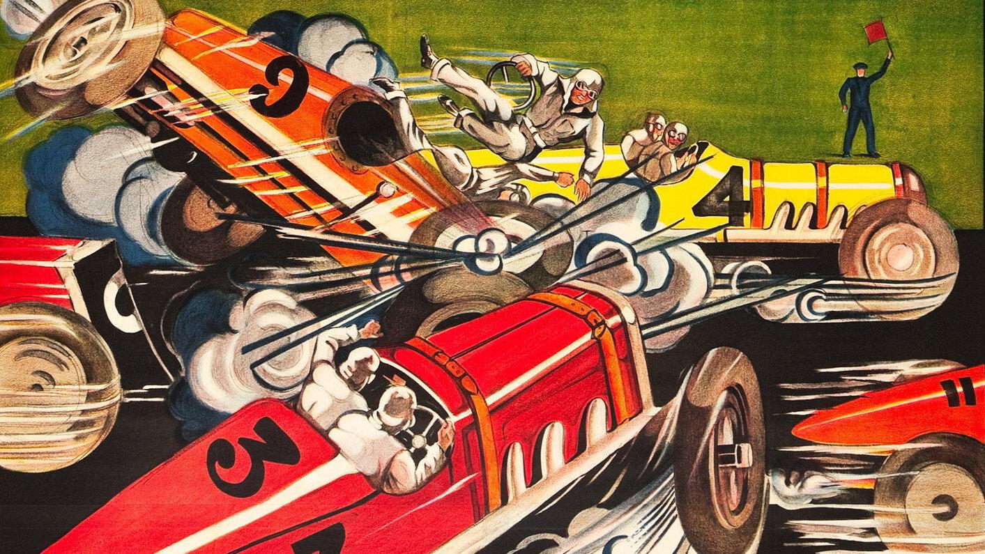The Racing Strain 1932 movie scene