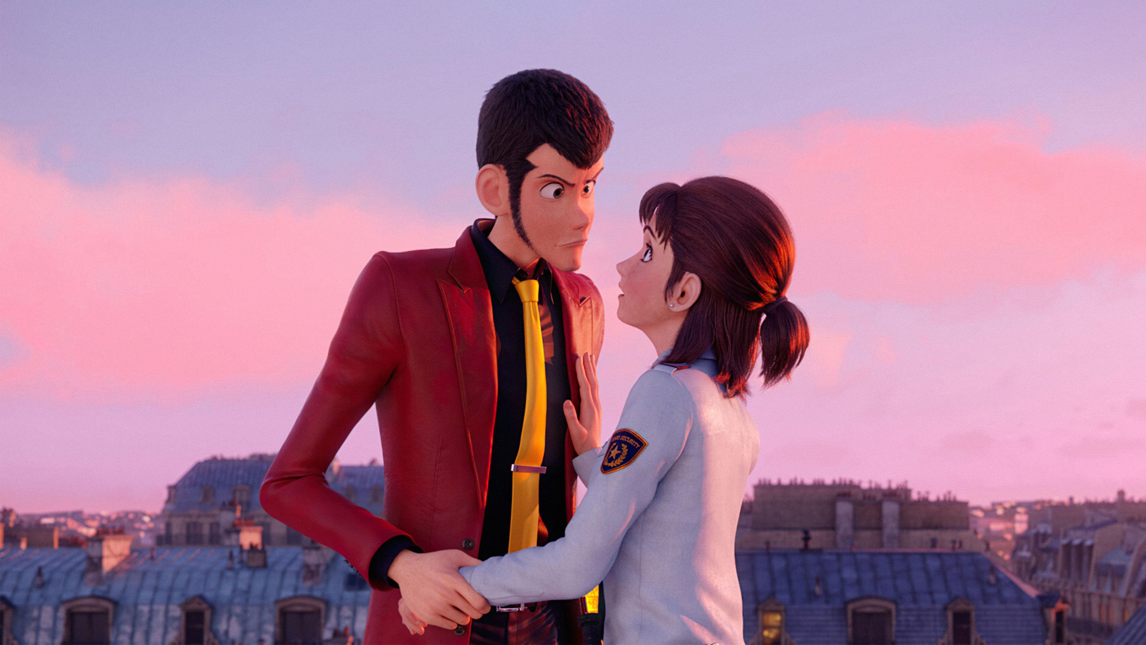 Lupin III: The First 2019 movie scene