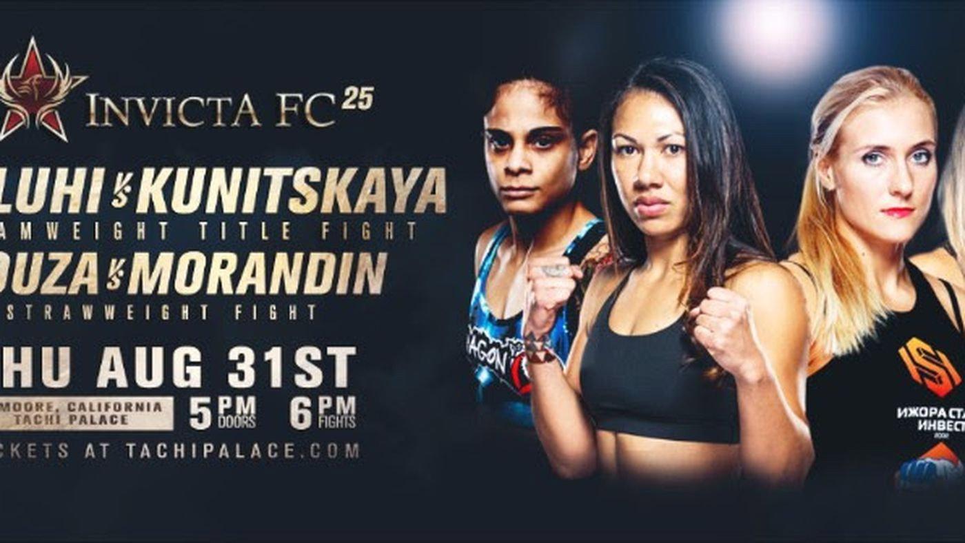 Invicta FC 25: Kunitskaya vs. Pa'aluhi 2017 movie scene