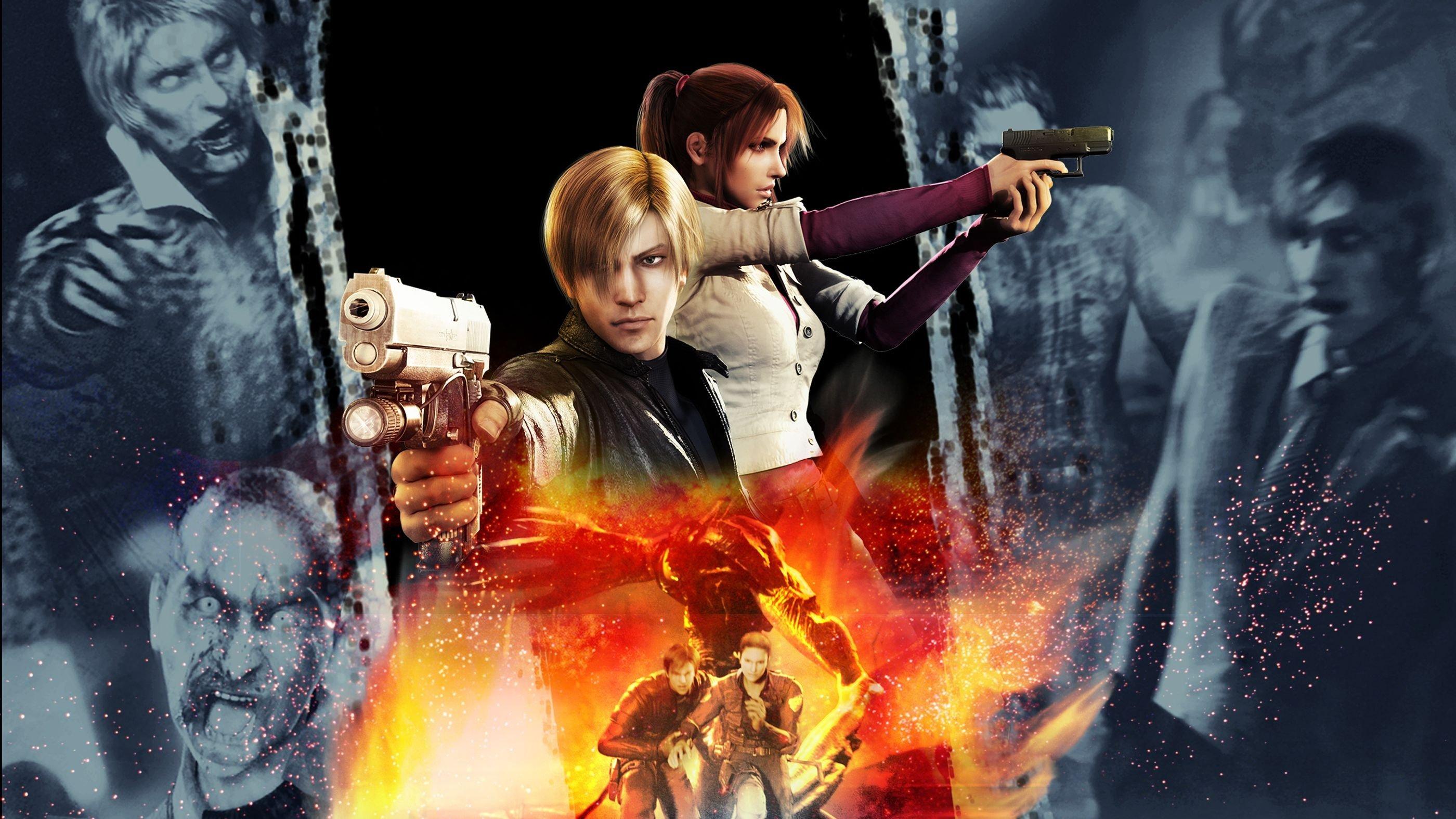 Resident Evil: Degeneration 2008 movie scene