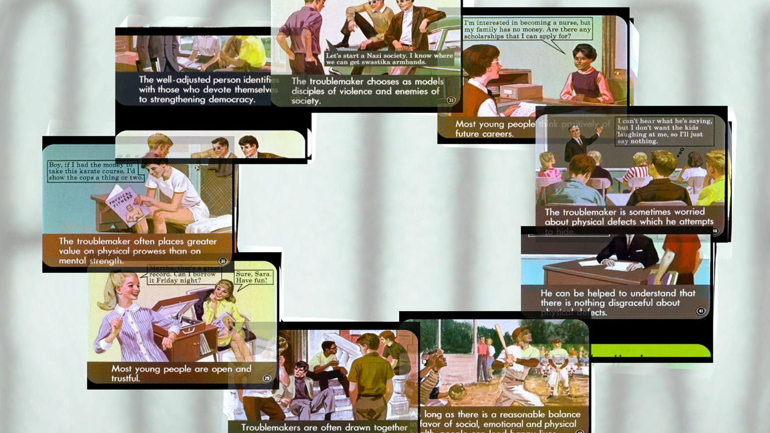What Troubles the Troublemaker 1968 movie scene