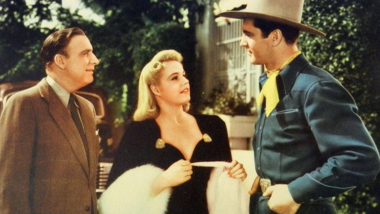 The Cowboy and the Blonde 1941 movie scene
