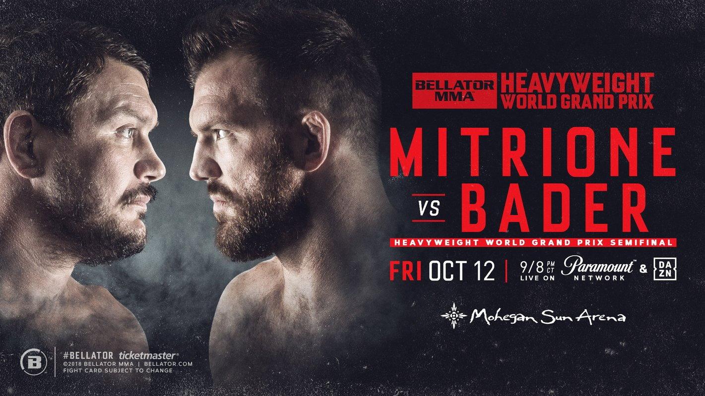 Bellator 207: Mitrione vs. Bader 2018 movie scene