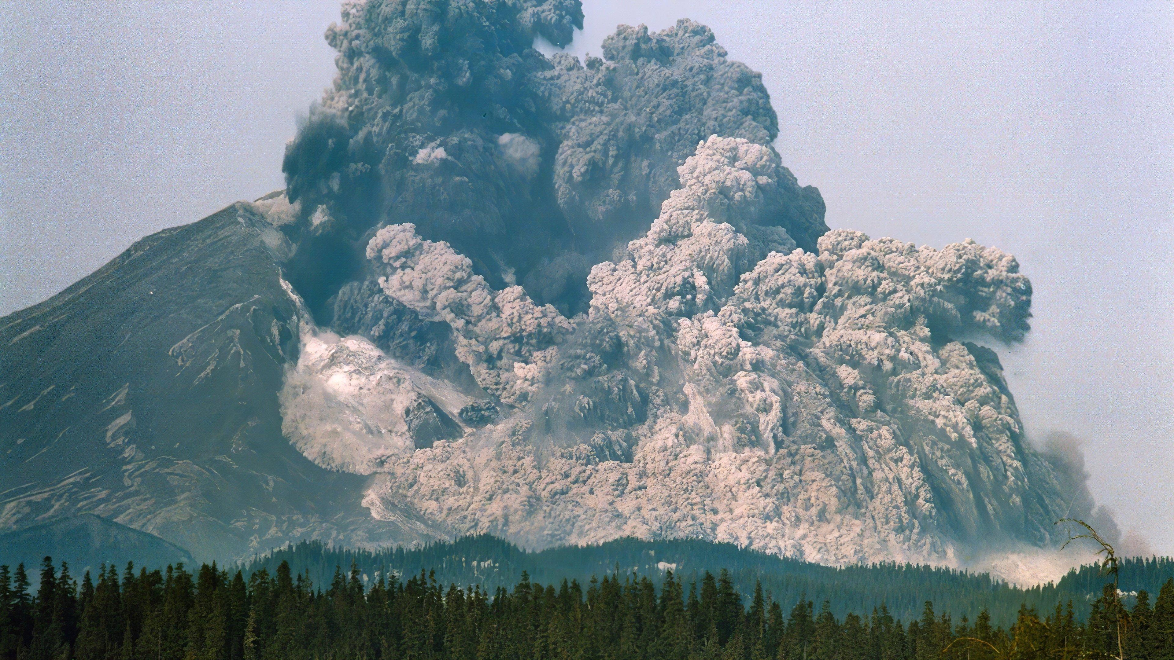 Surviving the Mount St. Helens Disaster 2020 movie scene