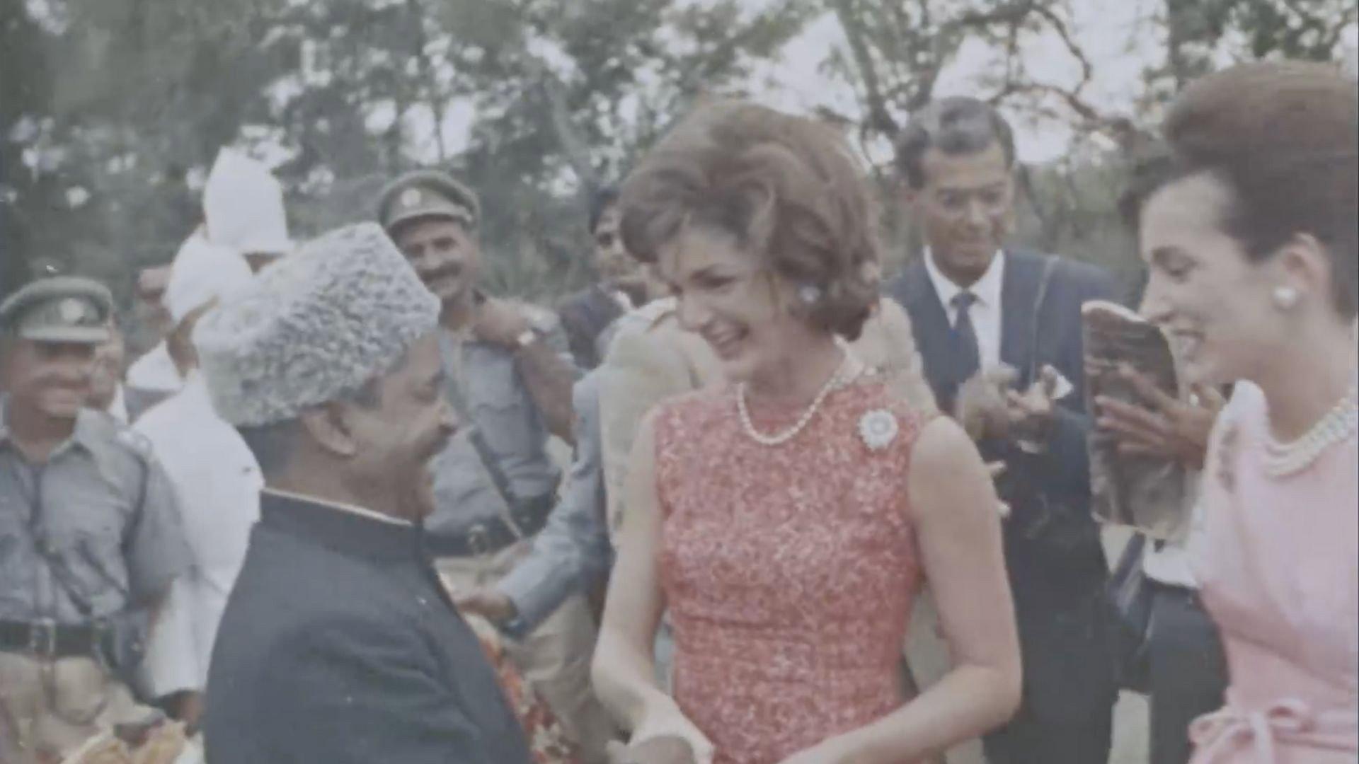 Jacqueline Kennedy's Asian Journey 1962 movie scene