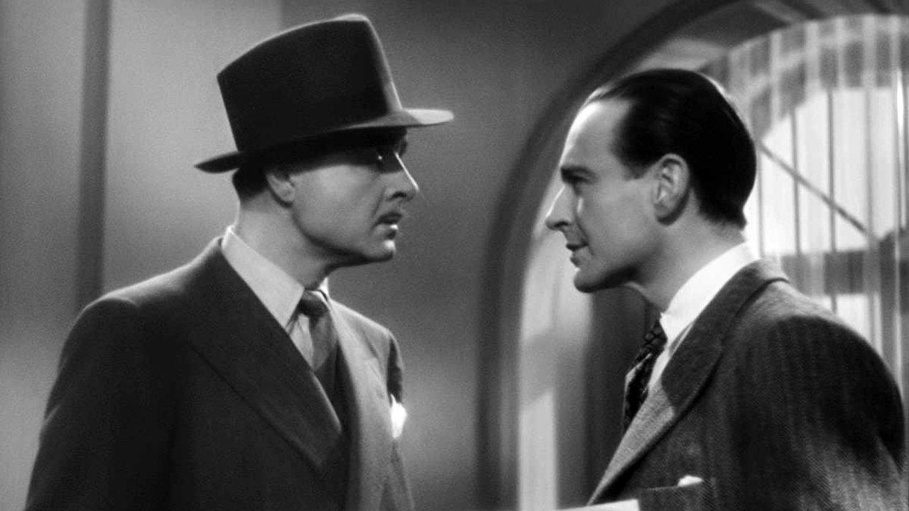 The Last One of the Six 1941 movie scene