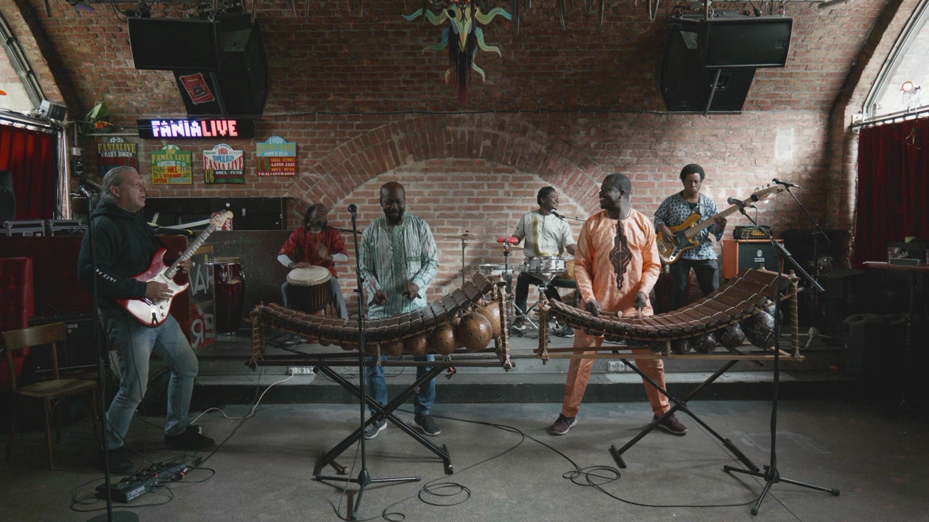 The last Balafon Master movie scene