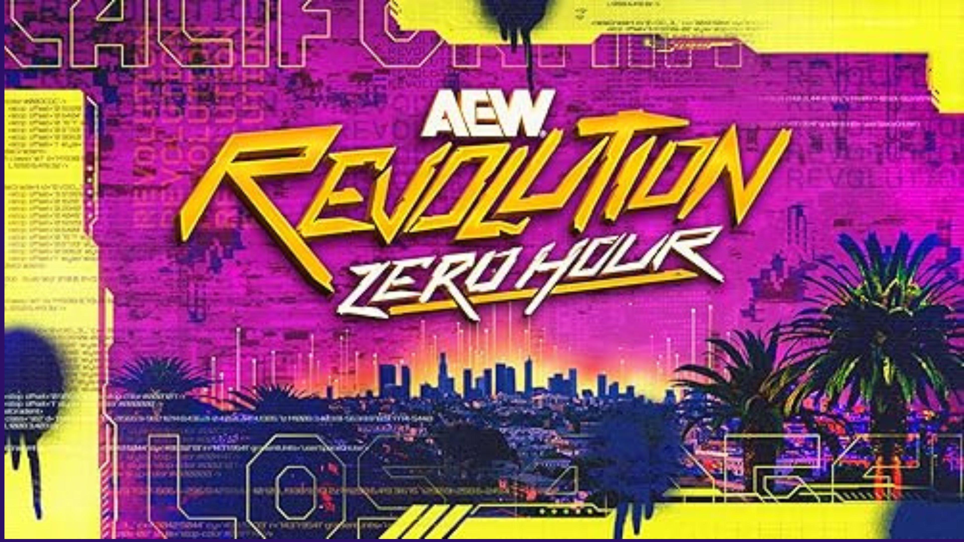 AEW Revolution 2026: Zero Hour 2026 movie scene