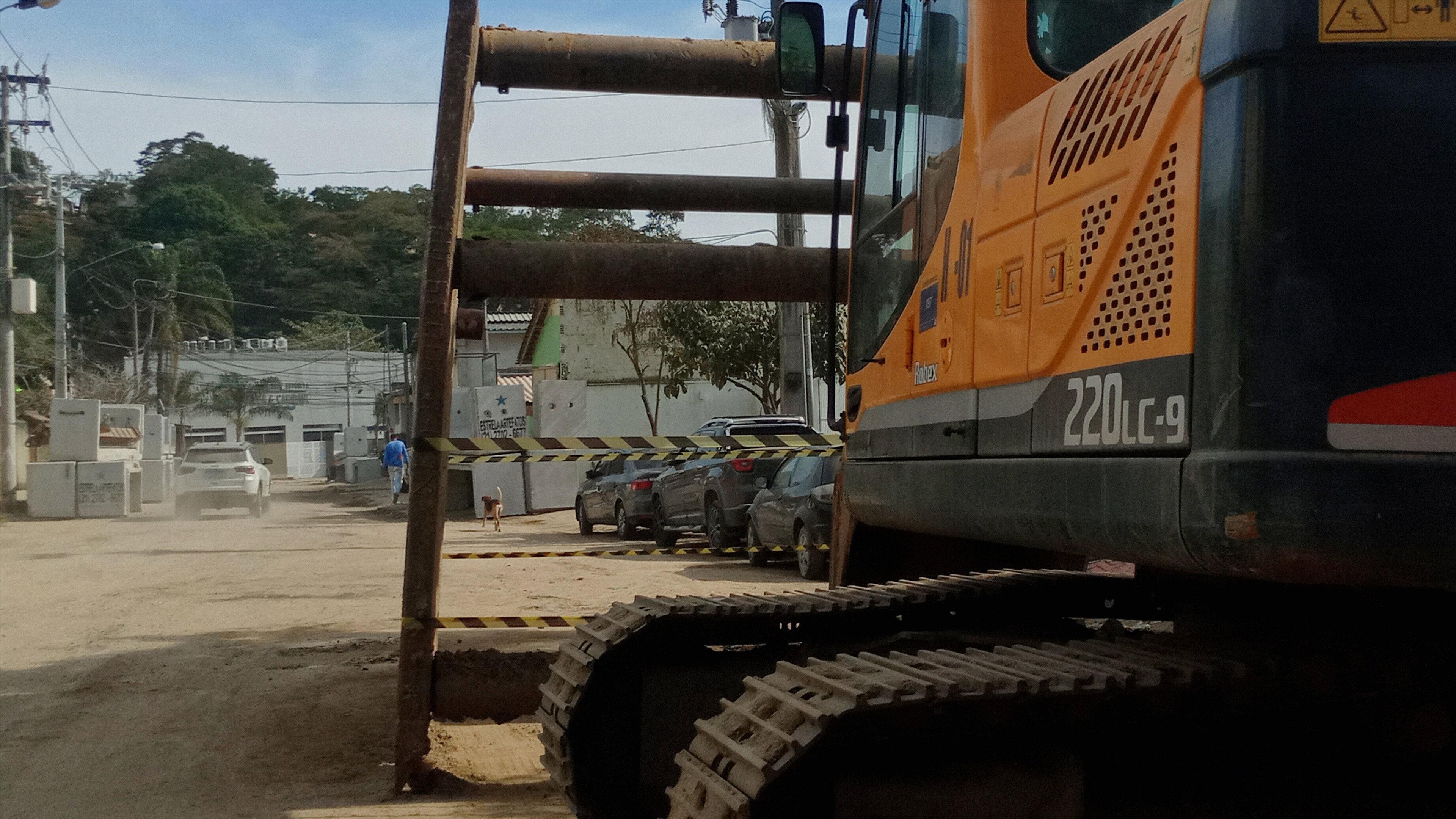 Restricted Access to Residents 2024 movie scene