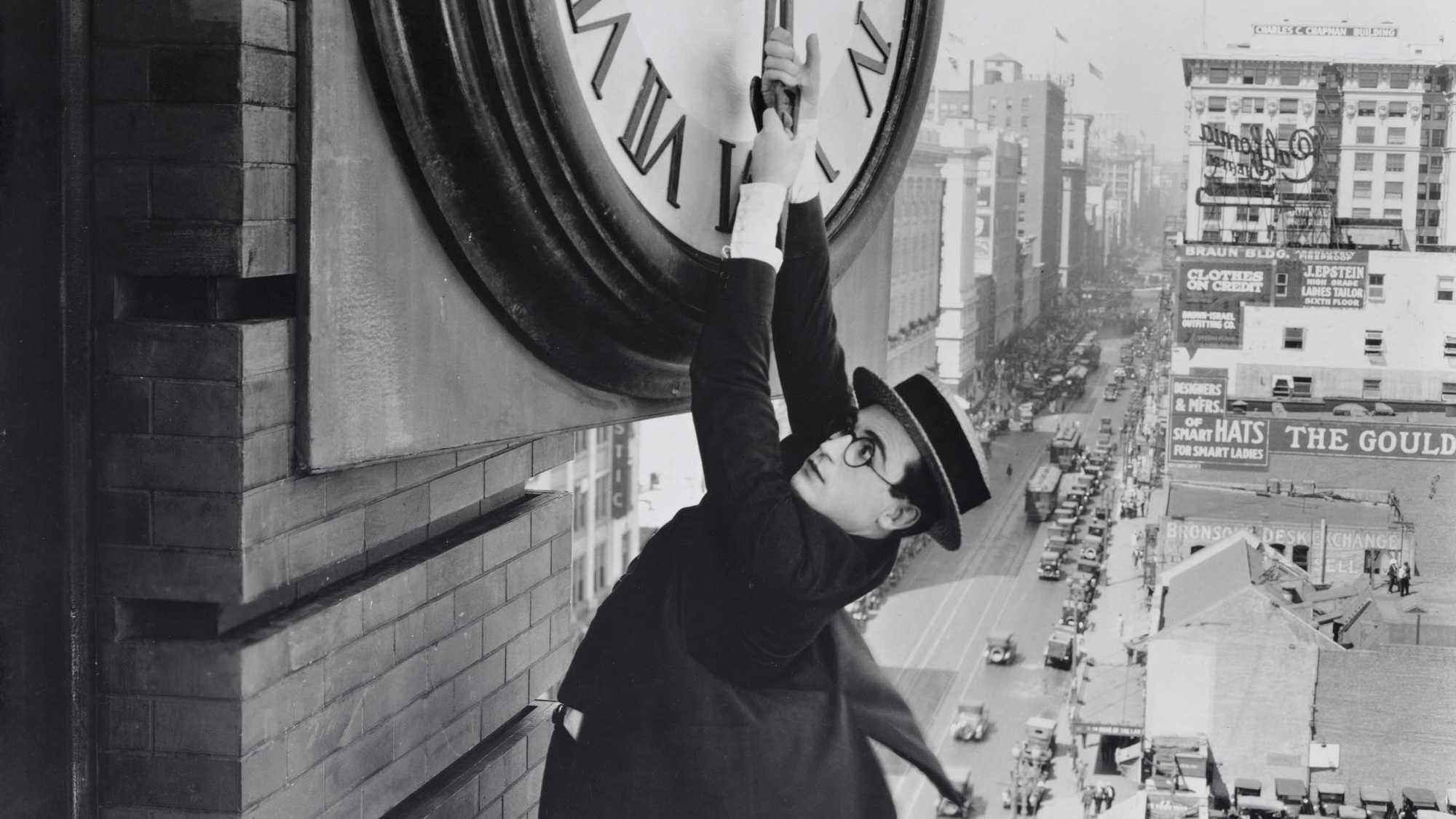 Safety Last! 1923 movie scene